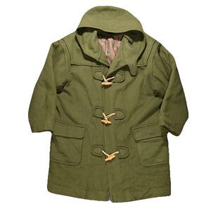 Vintage American Male Chief Apparel Chore Field Coat Green Mens Medium